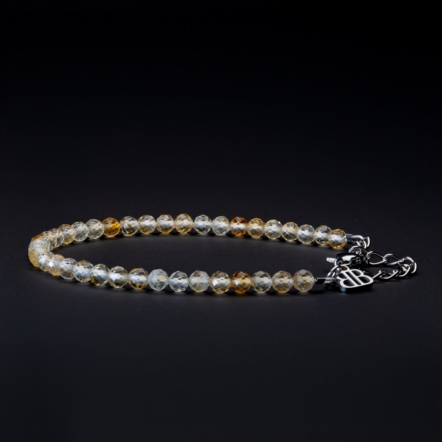 CITRIN ARMBAND FACETTIERT 3MM - SET 1 DAMEN
