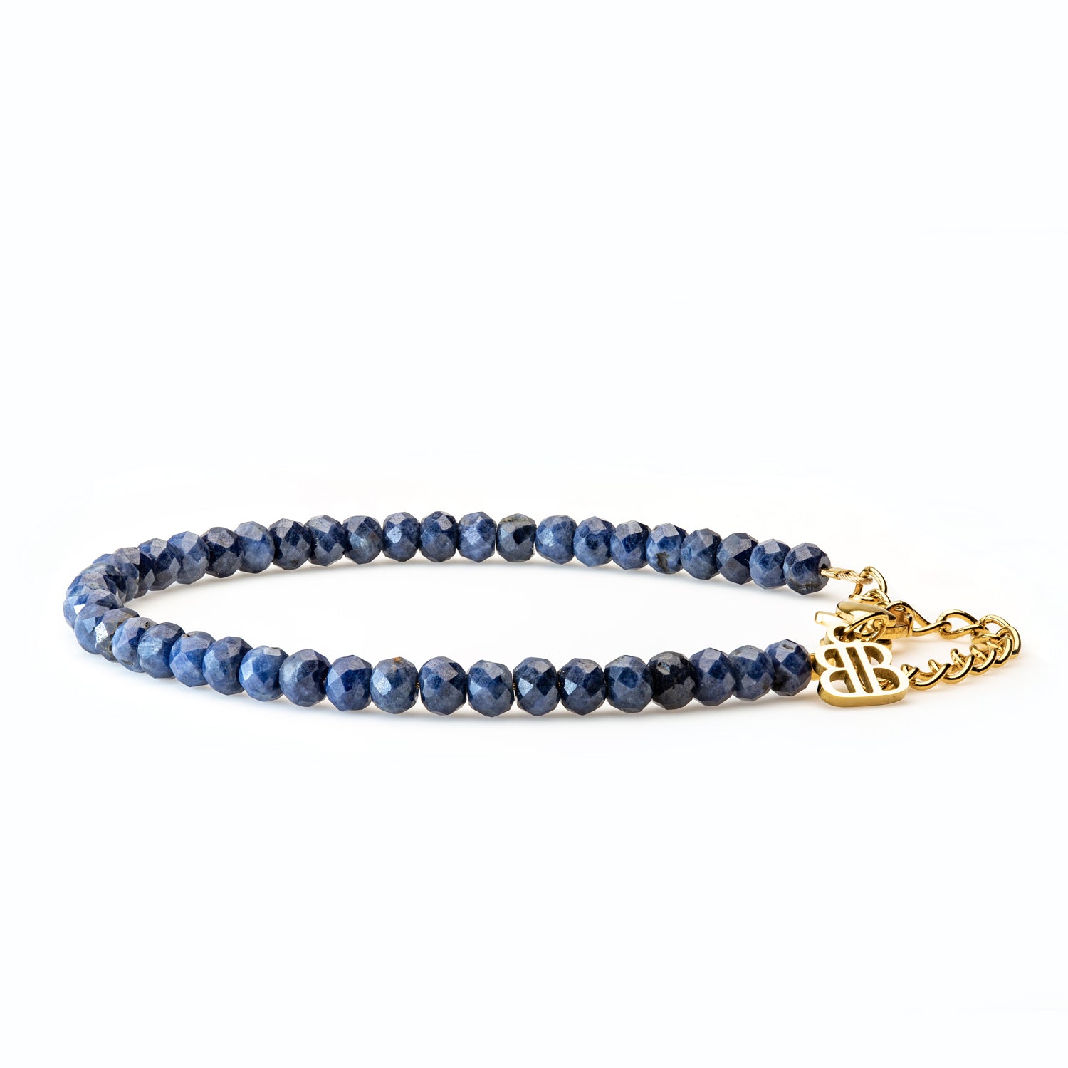 Saphir Armband facettiert 3mm- September Birthstone - BONES & BUDDHAS