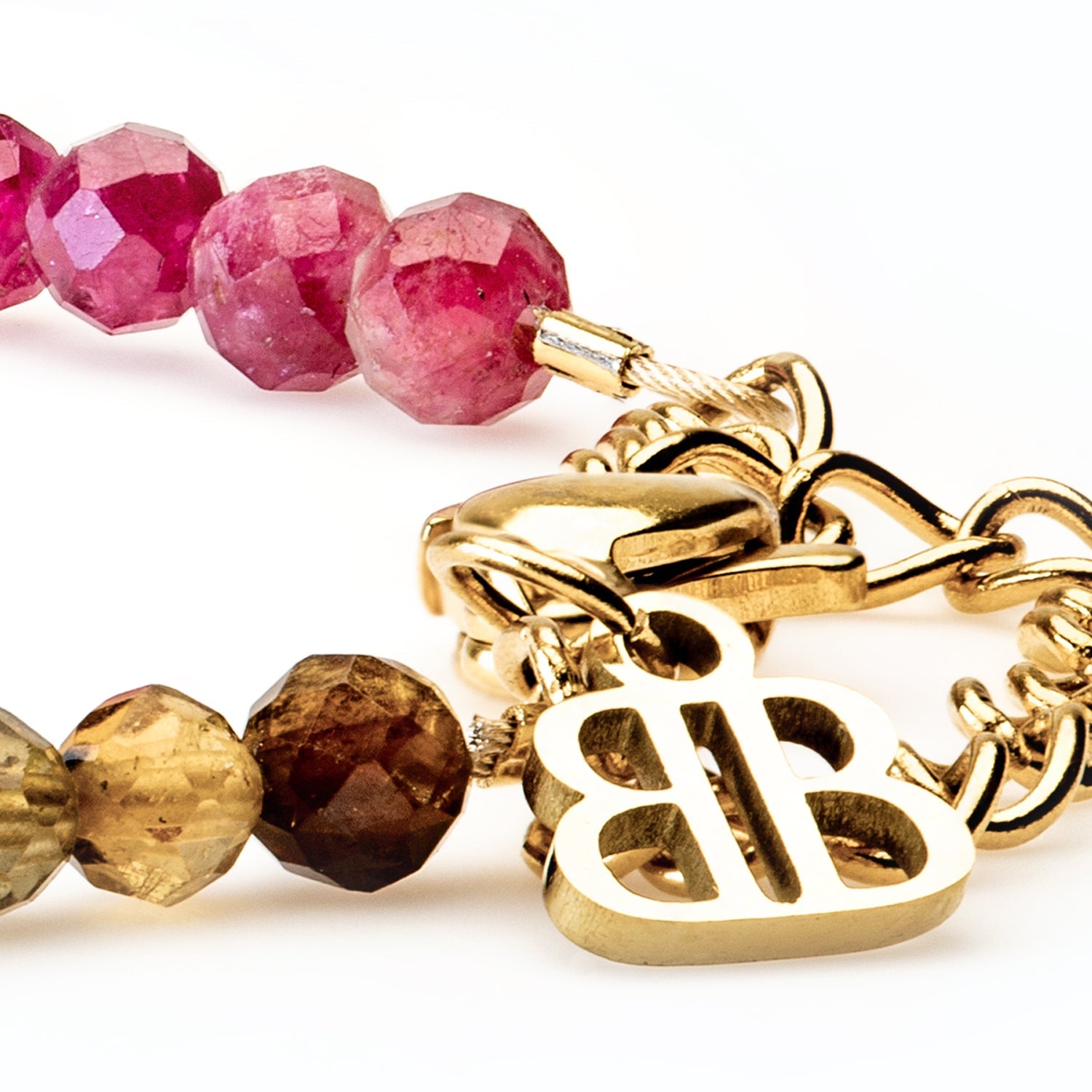 Turmalin Armband facettiert 3mm- Oktober Birthstone - BONES & BUDDHAS