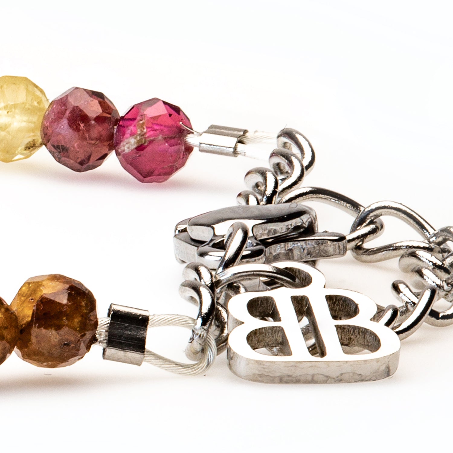 Turmalin Armband facettiert 3mm- Oktober Birthstone - BONES & BUDDHAS