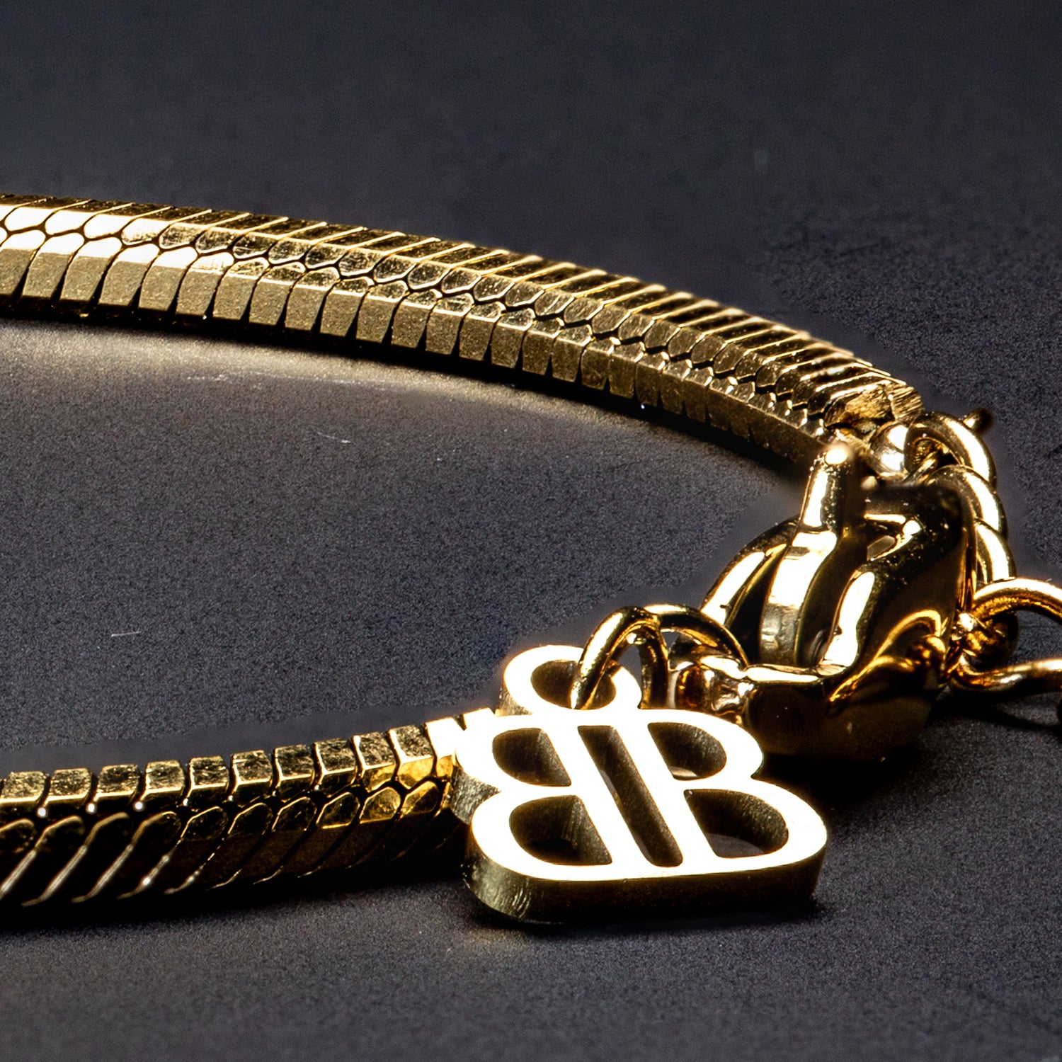 ACHTECKIGE ARMKETTE EDELSTAHL 1,2mm - BONES & BUDDHAS