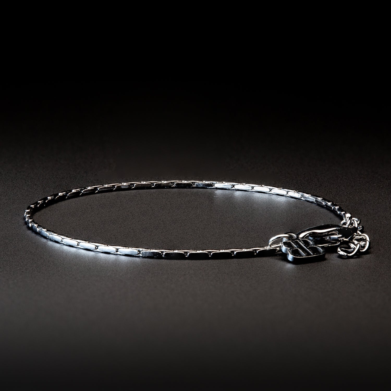 SAPHIR ARMBAND FACETTIERT 3MM - SET 3 DAMEN