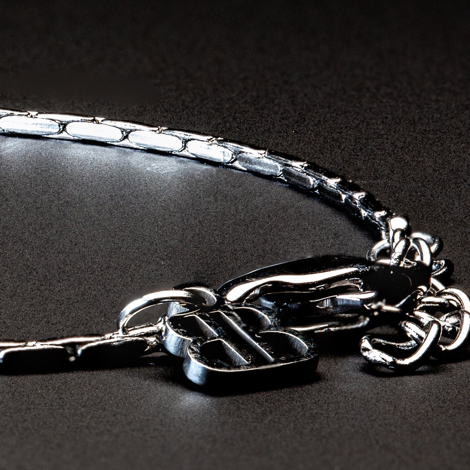 Drahtketten-Armband Edelstahl 1,3mm - BONES & BUDDHAS
