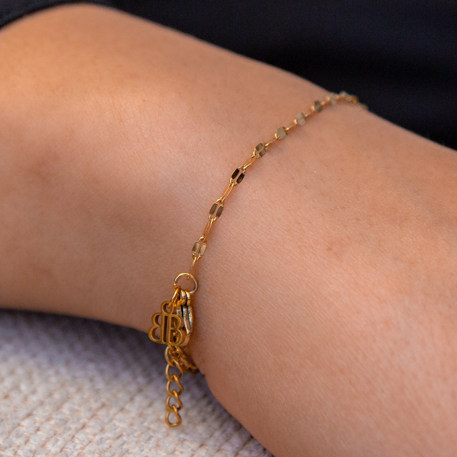 Modisches Ketten Armband Edelstahl 2mm - BONES & BUDDHAS