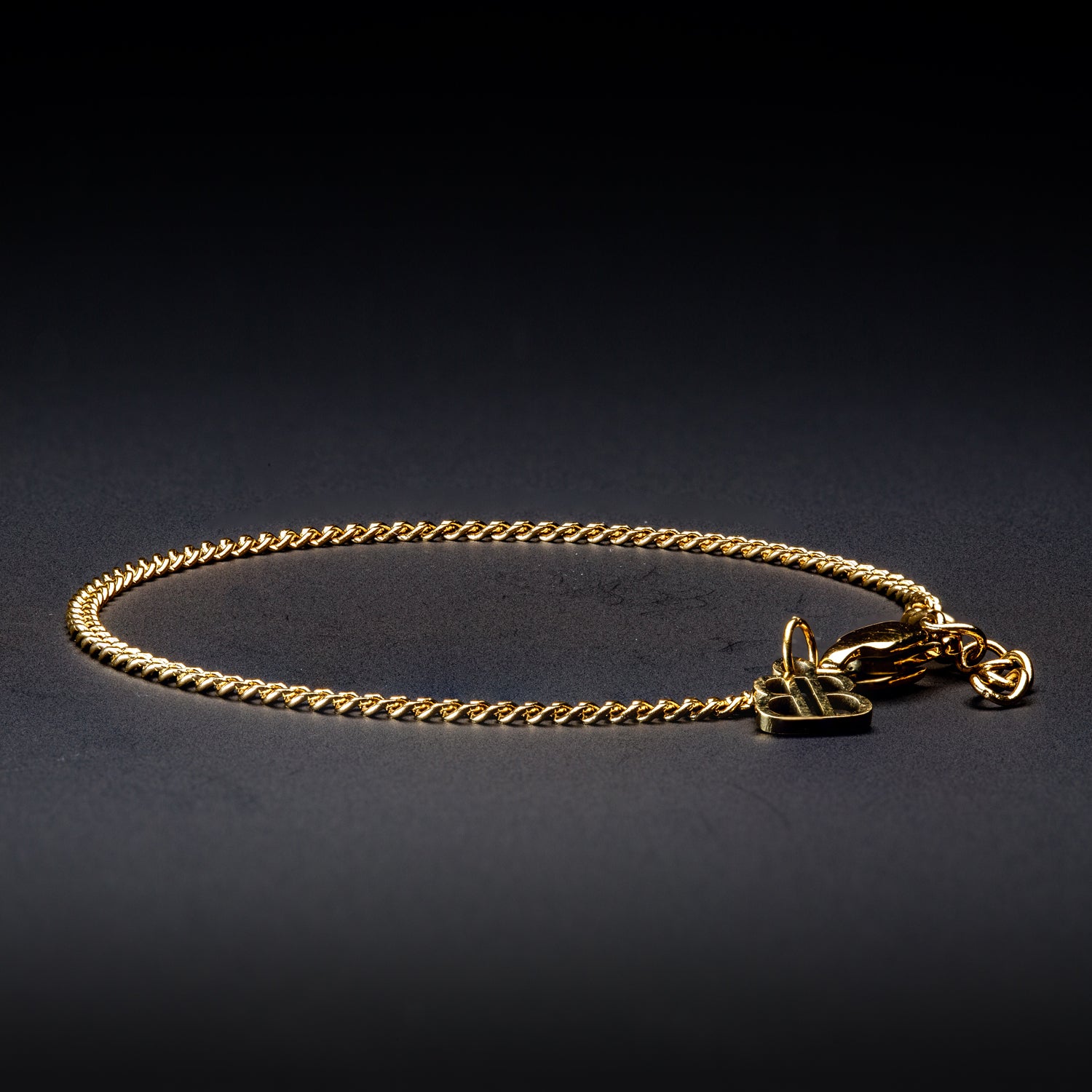 Minimalistisches Kubanisches Armband Edelstahl 3mm - BONES & BUDDHAS