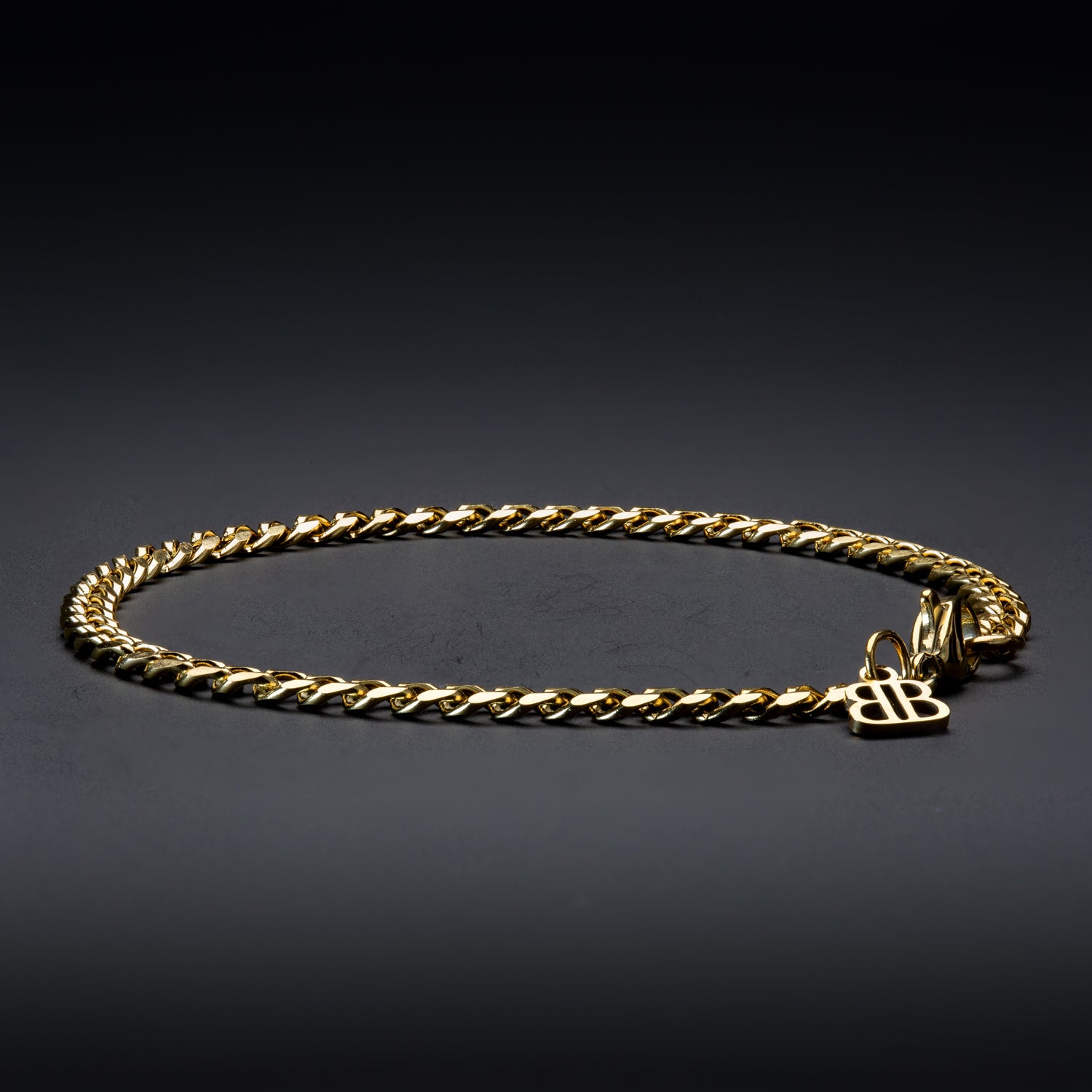 KUBANISCHE ARMKETTE EDELSTAHL 4mm - BONES & BUDDHAS
