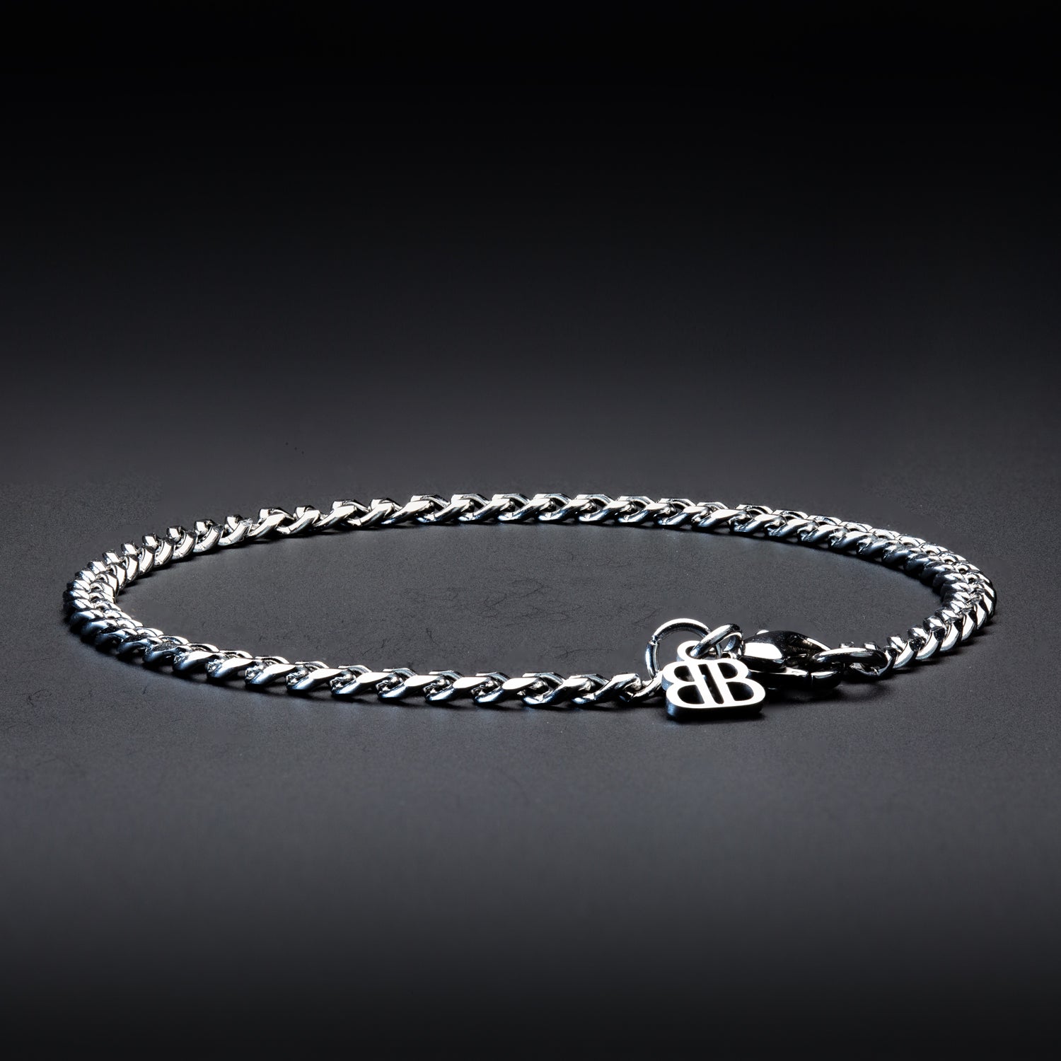 KUBANISCHE ARMKETTE EDELSTAHL 4mm - BONES & BUDDHAS