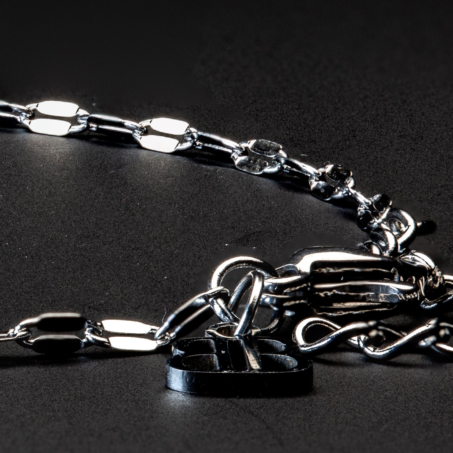 Modisches Ketten Armband Edelstahl 2mm - BONES & BUDDHAS