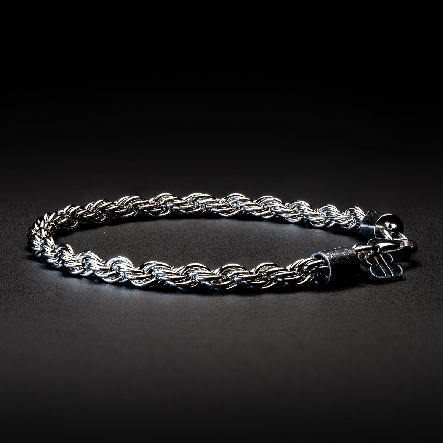 Rope Ketten Armband Edelstahl 4mm - BONES & BUDDHAS