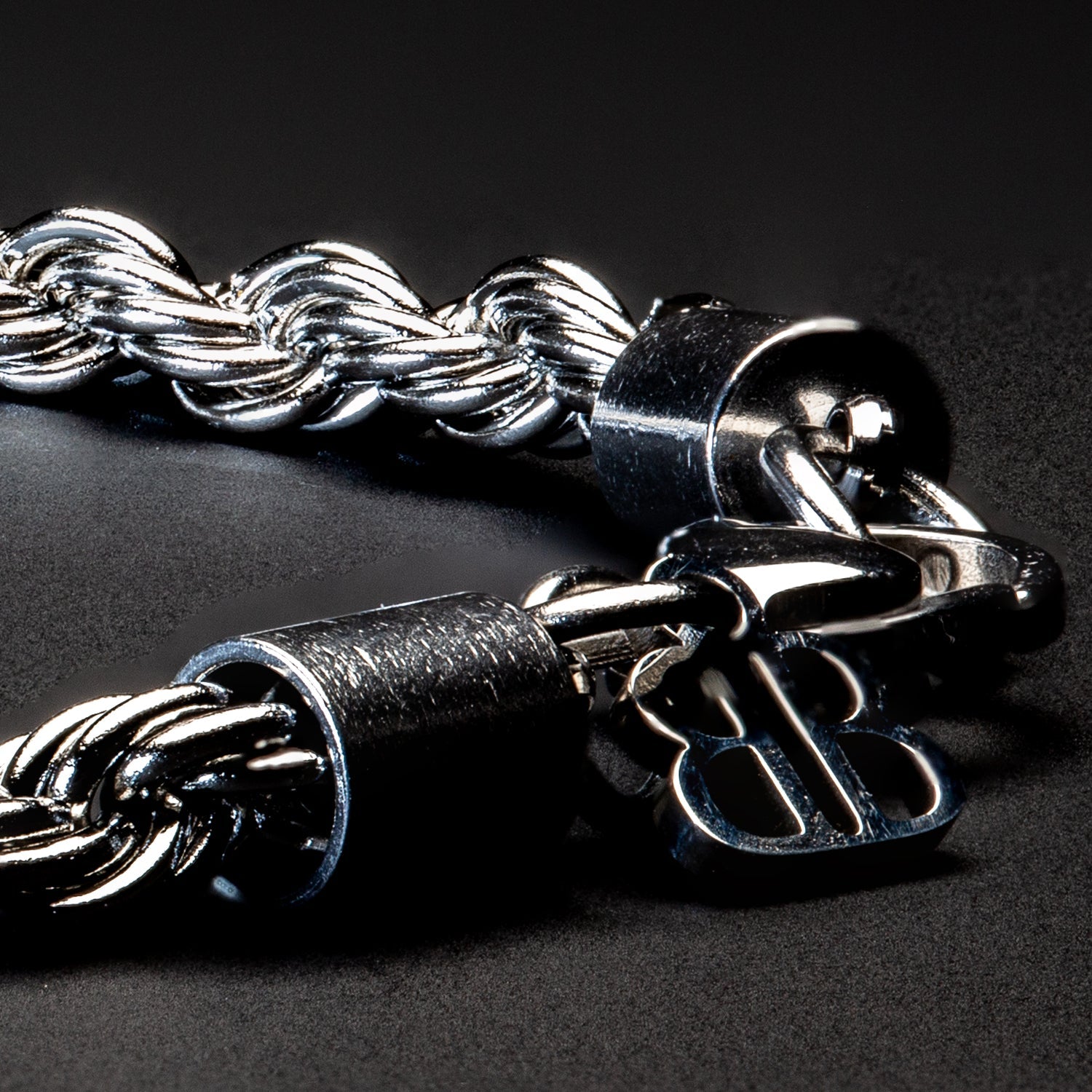 Rope Ketten Armband Edelstahl 4mm - BONES & BUDDHAS