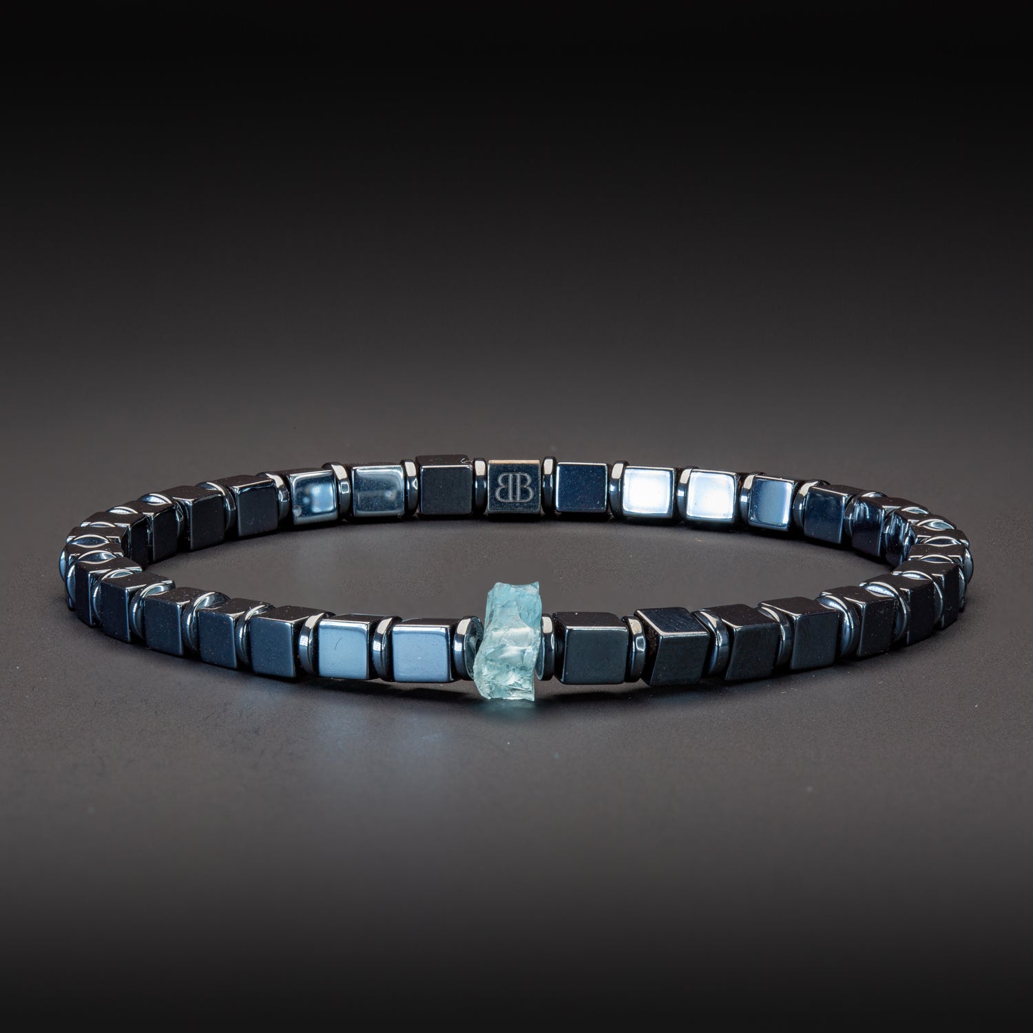 Bracelet Aquamarine 6mm