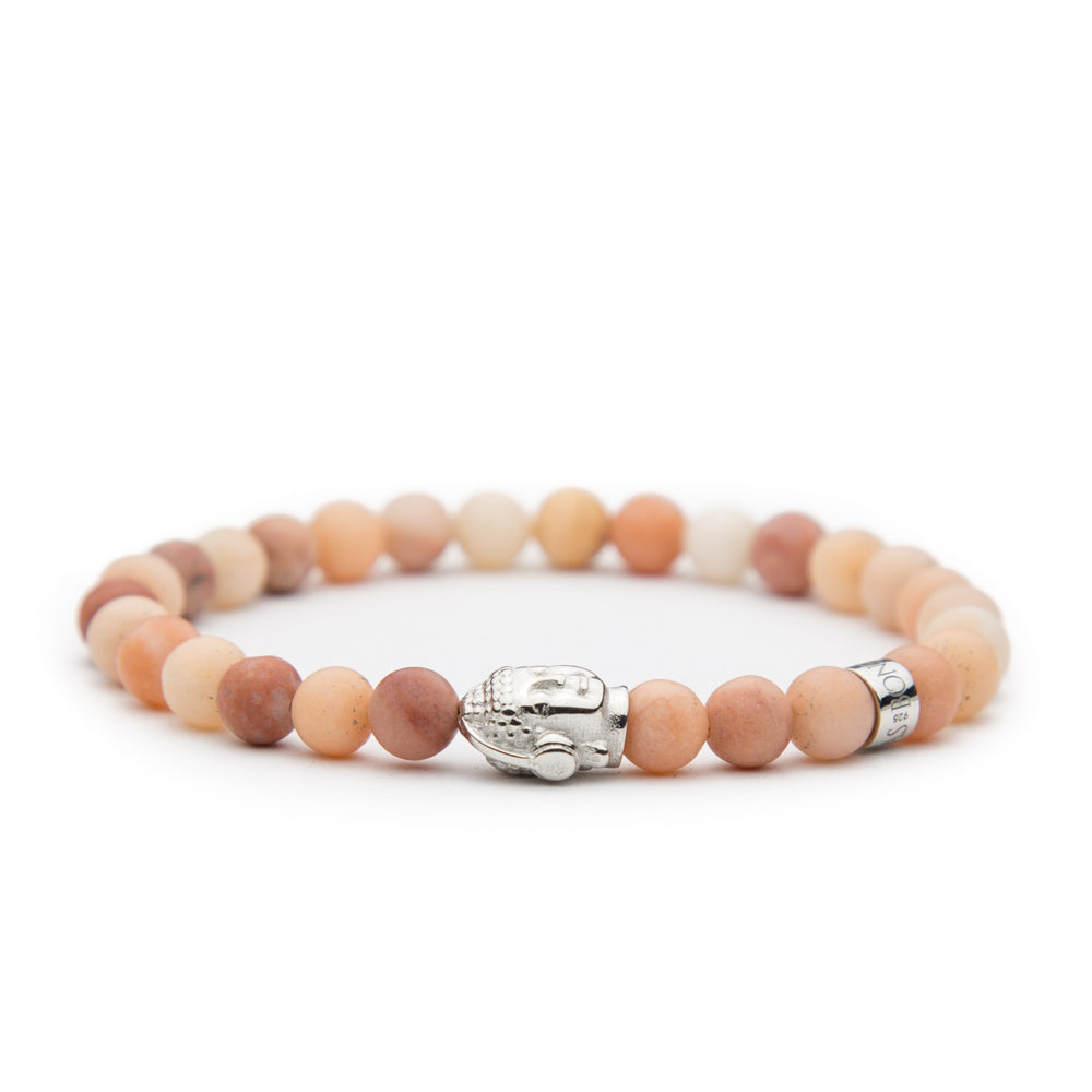 DJ BUDDHA Armband Aventurin matt 6mm - BONES & BUDDHAS