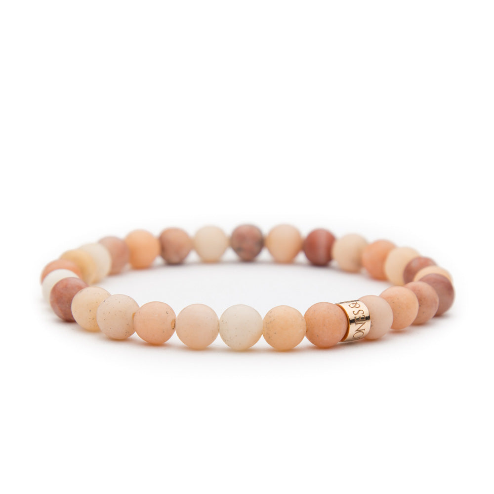 Armband Rosé Aventurin matt 6mm - BONES & BUDDHAS