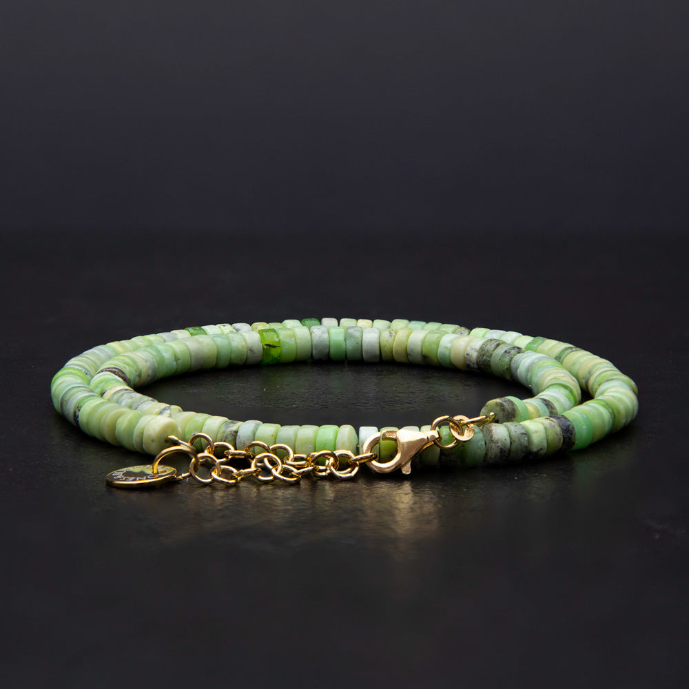 Jade Choker Halskette / Armband - BONES & BUDDHAS