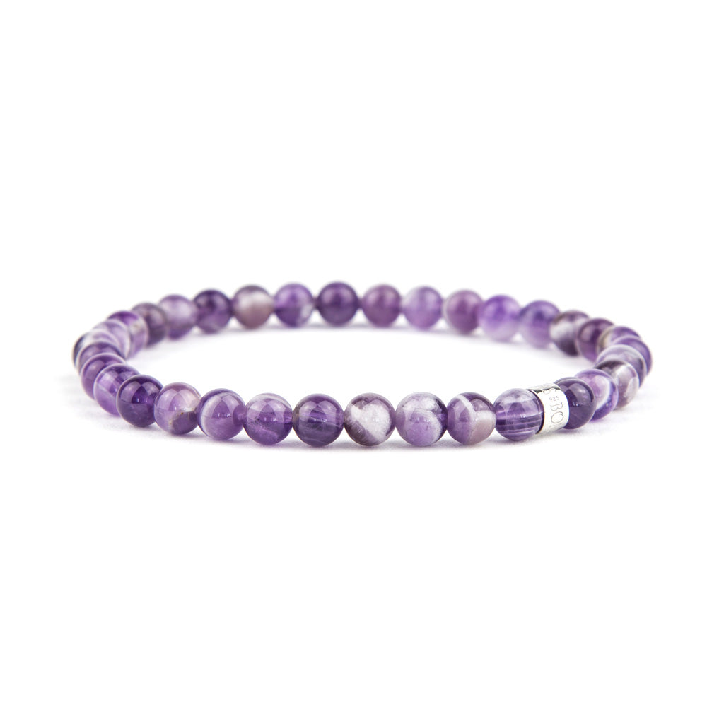 Amethyst Armband 6mm - BONES & BUDDHAS