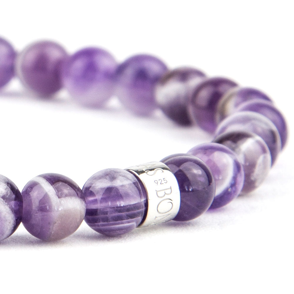 Amethyst Armband 6mm - BONES & BUDDHAS